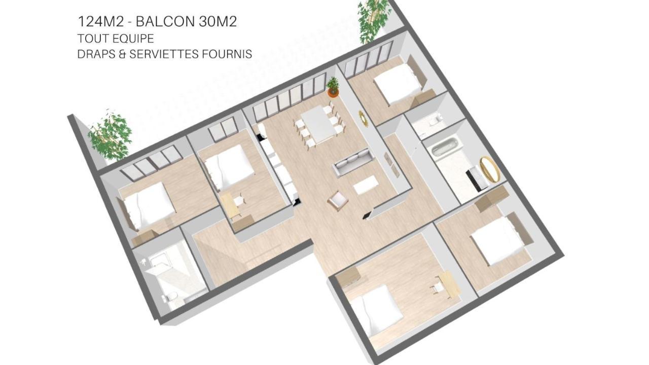 Appartement Envie Lyonnaise Location - 10 Personnes - Terrasse - Wifi Fibre Optique